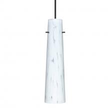 Besa Lighting 1XC-567419-BK-DIM010 - Besa Camino Pendant Black Carrera 1x50W Halogen, 0-10V Dimming