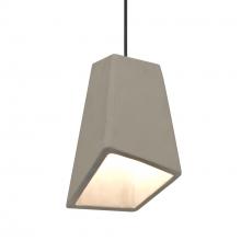 Besa Lighting 1XC-SKIPTN-LED-BK - Besa Skip Pendant, Tan, Black Finish, 1x9W LED