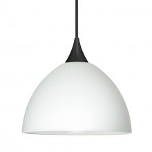 Besa Lighting 1XT-467907-BK - Besa Pendant Brella, Black Finish, White 1x50W MAX GY6.35 Base