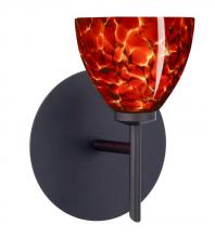 Besa Lighting 1SW-185841-LED-BR - Besa Divi Wall 1SW Garnet Bronze 1x5W LED