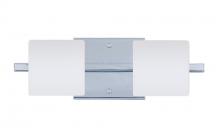 Besa Lighting 2WS-787307-CR - Besa Wall Paolo Chrome Opal Matte 2x50W G9