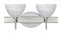 Besa Lighting 2SW-467952-LED-CR - Besa Wall Brella Chrome Marble 2x5W LED