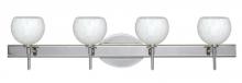 Besa Lighting 4SW-565819-CR - Besa Wall Palla 5 Chrome Carrera 4x40W G9