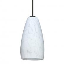 Besa Lighting B-150919-MED-BK - Besa Chrissy Pendant For Multiport Canopy Black Carrera 1x50W MAX E26 Base