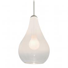 Besa Lighting J-LEONWC-SN-L - Besa, Leon Cord Pendant for Multiport Canopy for Multiport Canopy, Milky White/Clear,