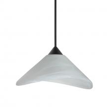 Besa Lighting X-191352-BK - Besa Pendant For Multport Canopy Hoppi, Black Finish, Marble 1x50W MAX GY6.35 Base