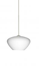 Besa Lighting X-541007-LED-SN - Besa Pendant For Multiport Canopy Peri Satin Nickel Opal Matte 1x5W LED