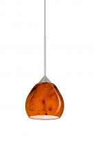 Besa Lighting X-5605HB-SN - Besa Pendant For Multiport Canopy Tay Tay Satin Nickel Habanero 1x50W Halogen