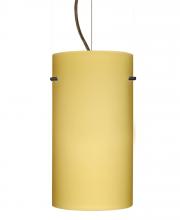 Besa Lighting 1KX-4120VM-BR - Besa Pendant Tondo 12 Bronze Vanilla Matte 1x150W A21