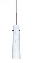 Besa Lighting XP-567419-BR - Besa Camino Pendant Bronze Carrera 1x50W Halogen