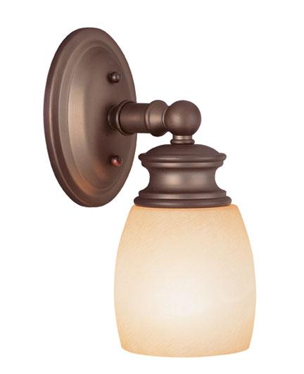 Oiled Burnished Bronze Bathroom Sconce