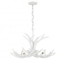 Savoy House 1-1761-6-80 - Daniels 6-Light Chandelier in Matte White