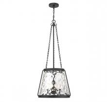 Savoy House 7-1804-4-89 - Crawford 4-Light Pendant in Matte Black