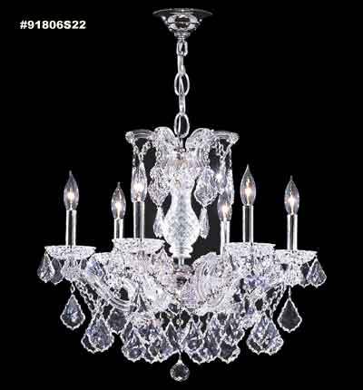 Maria Theresa 6 Light Chandelier