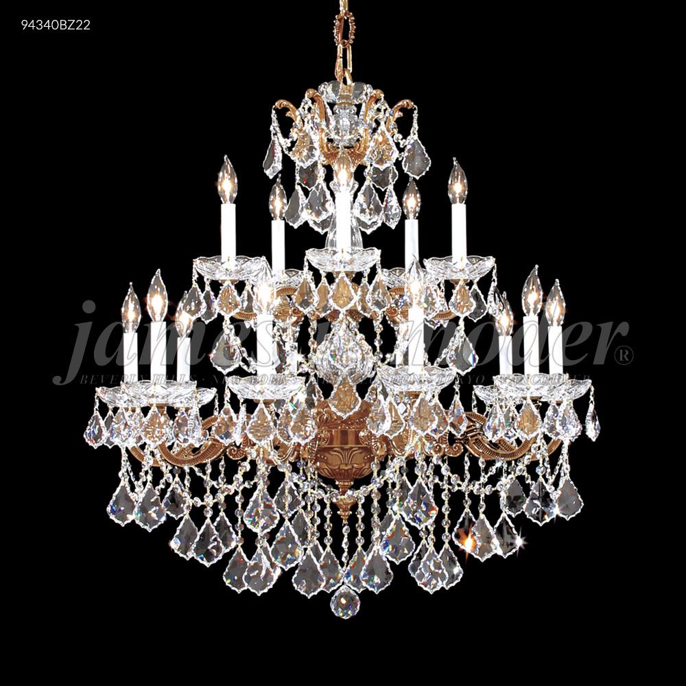 Madrid Cast Brass 15 Light Chandelier