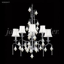 James R Moder 96326S22W-97 - Murano Collection 6 Light Chandelier