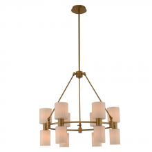 Kalco 308470WB - Harlowe 12 Light Chandelier