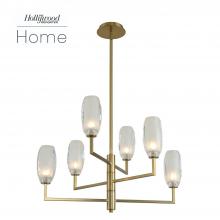 Kalco 511570WB - June 6 Light Chandelier