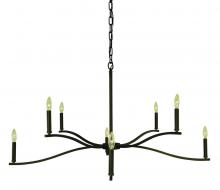 Framburg Limited Editions F-L1192 IRON - 8-LIGHT IRON BRIDGEPORT DINING CHANDELIER