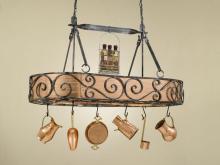 Hi-Lite MFG Co. H-93Y-D-BK01 MAR - POT RACK COLLECTION