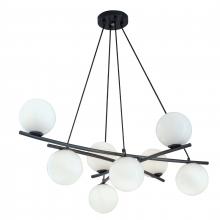 Norwell 9680-ADB-OP - Perch Pendant Light - Acid Dipped Black