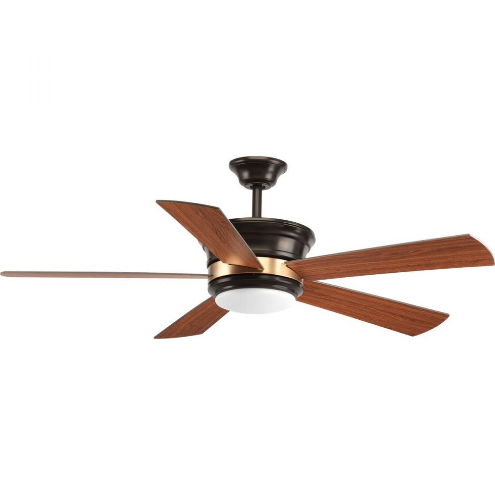 Harranvale Collection 54&#34; 5 Blade Fan w/ LED Light