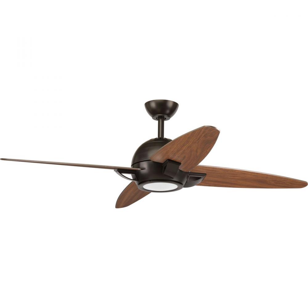 Soar Collection 54&#34; 4 Blade Fan w/ LED Light