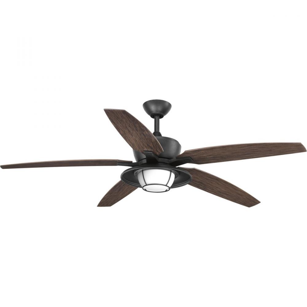 Montague Collection 60&#34; Indoor/Outdoor Five-Blade Ceiling Fan