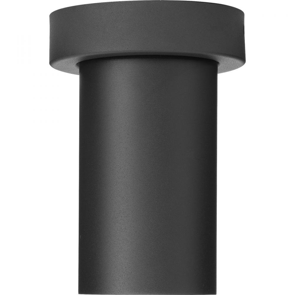 3&#34; Black Surface Mount Modern Adjustable Cylinder