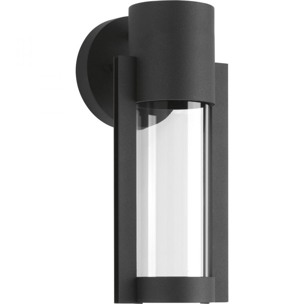 Z-1030 Collection 5&#34; One-Light LED Black Small Modern Wall Lantern