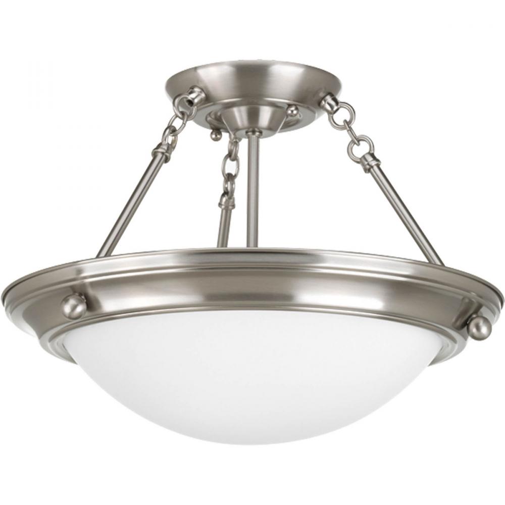 Eclipse Collection Two-Light 15-1/4&#34; Close-to-Ceiling