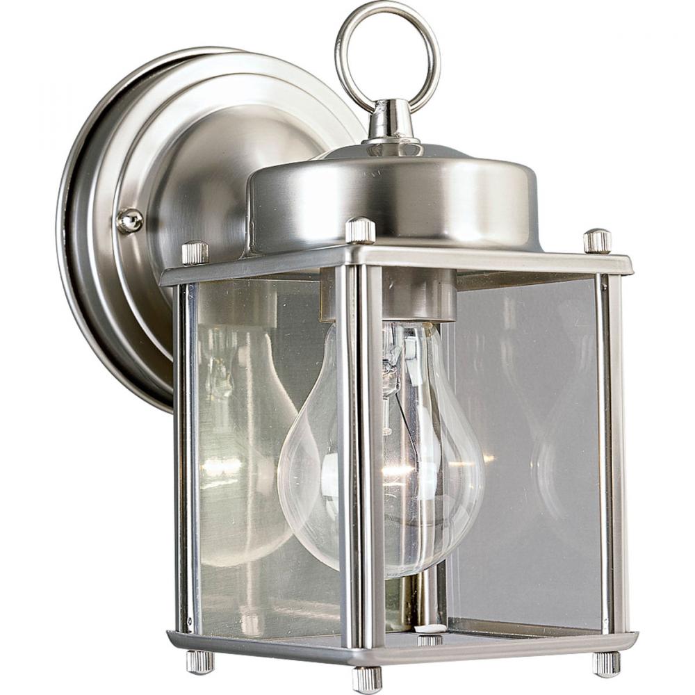 Flat Glass Lantern One-Light Wall Lantern