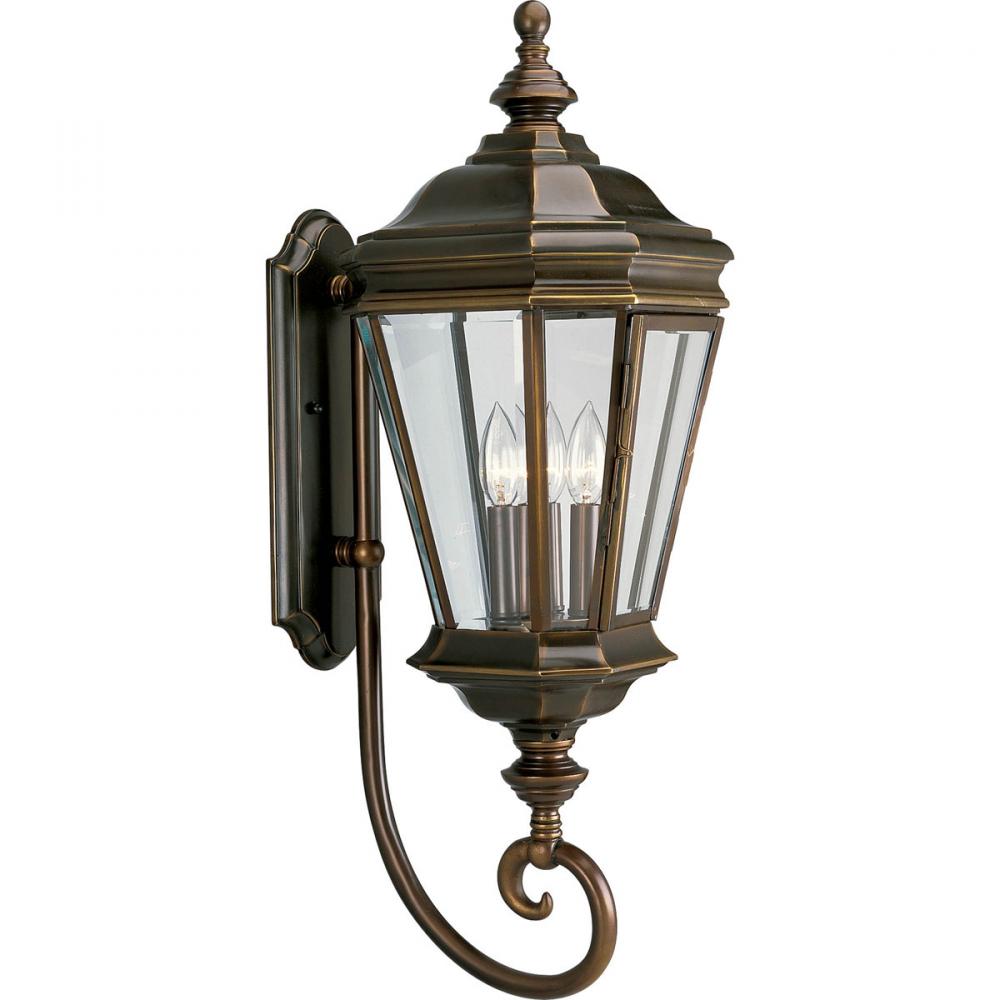 Crawford Collection Three-Light Wall Lantern