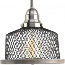 Progress P500078-009 - Tilley Collection One-Light Brushed Nickel Coastal Pendant Light