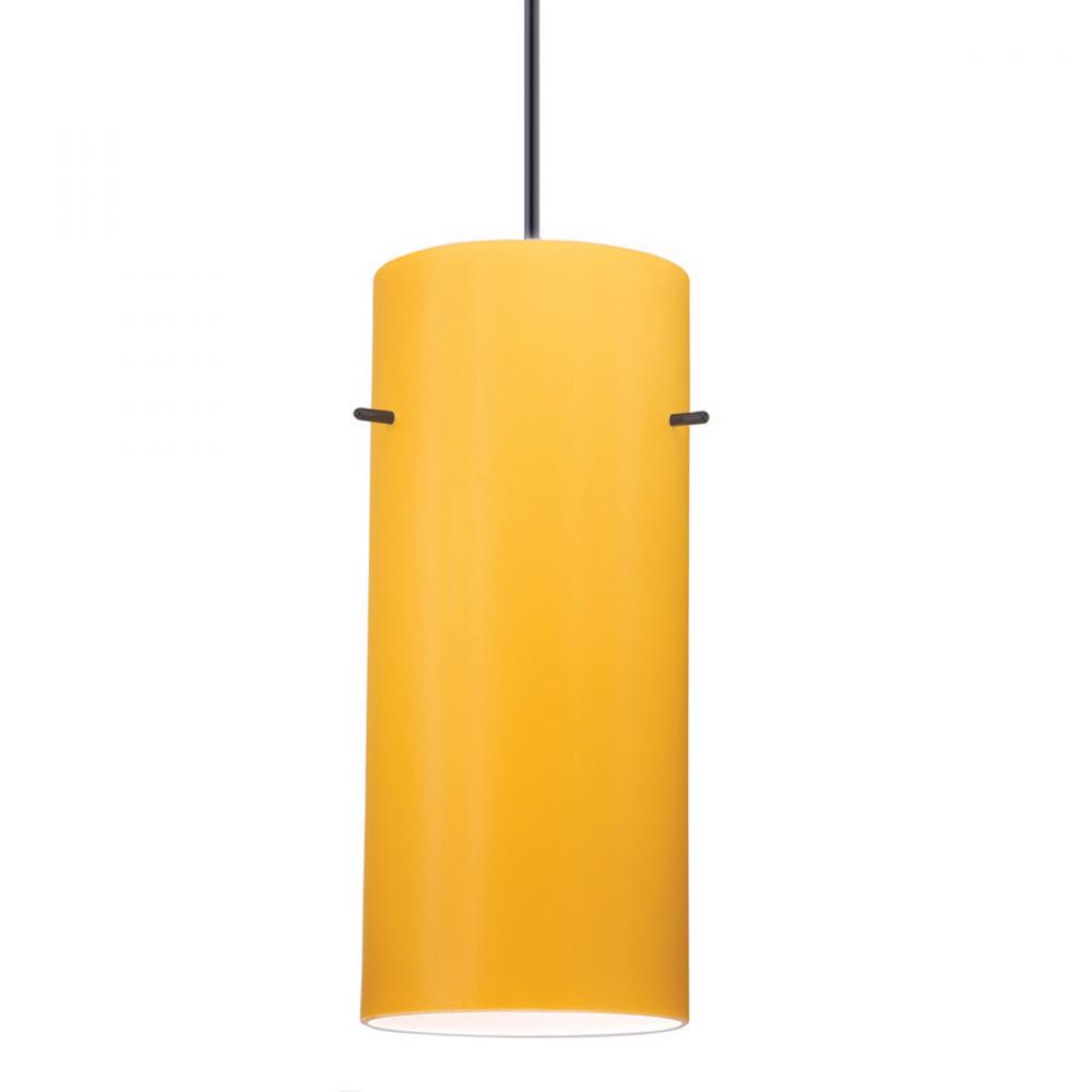 LINE VOLT PENDANT CYLINDER GLASS SHADE