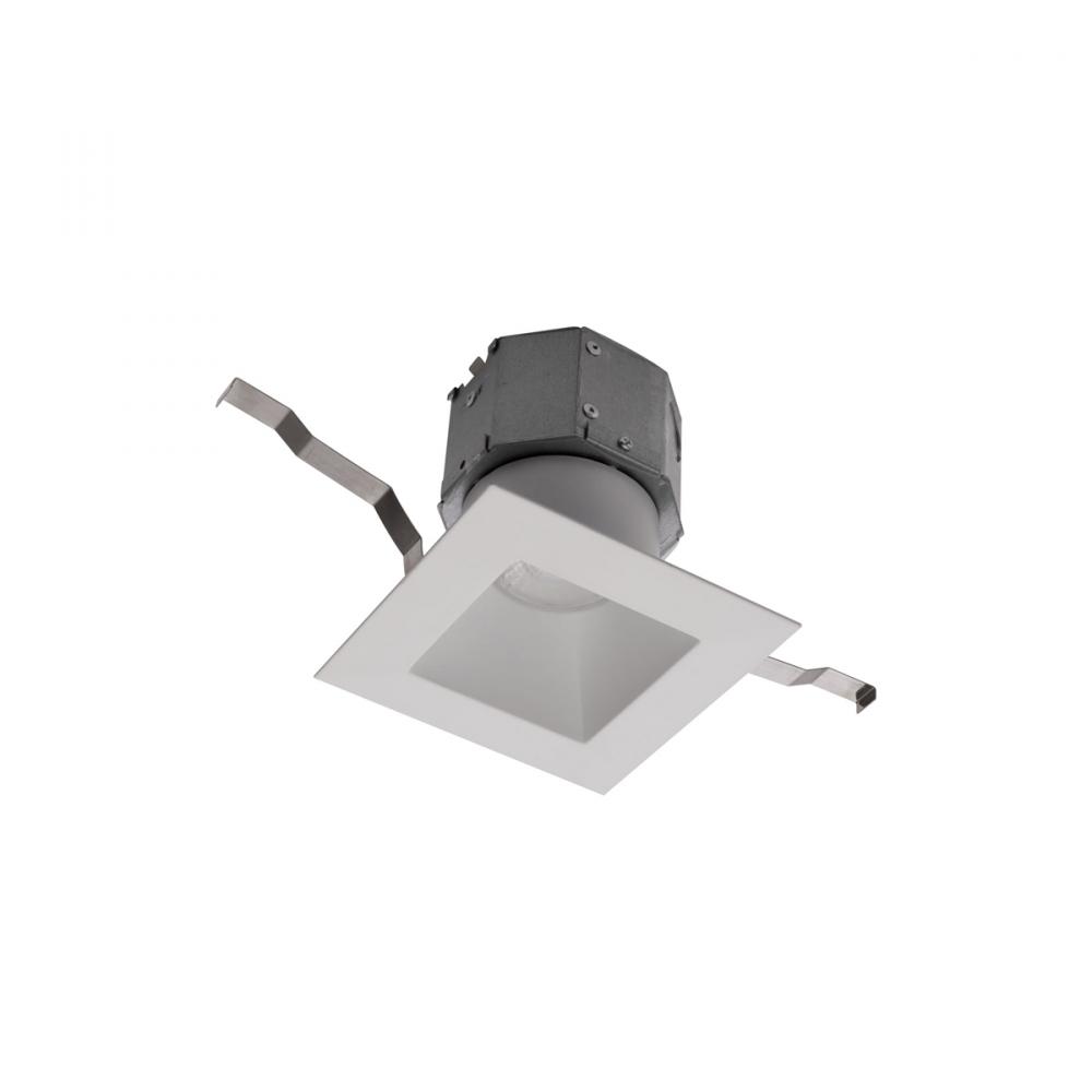 Pop-In 4&#34; New Construction Square Downlight 5CCT