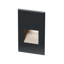 WAC US 4021-27BK - LED 12V  Vertical Step and Wall Light