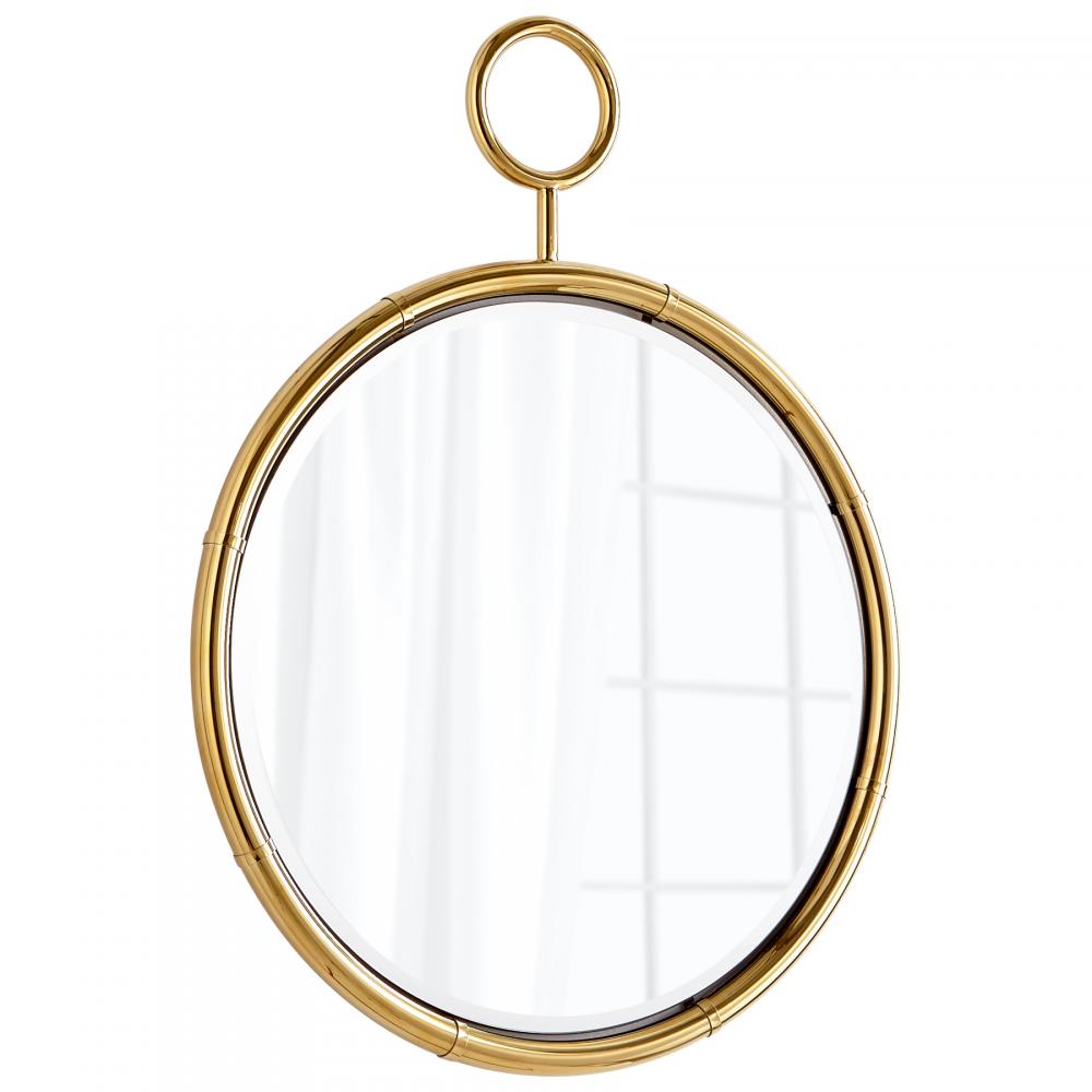 Circular Mirror | Brass