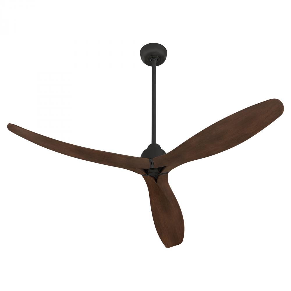 Bora Bora Ceiling Fan | Black | Walnut