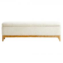 Cyan Designs 11380 - Diascia Bench|White-Cream