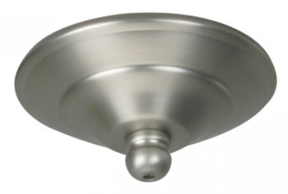 LKE 1 Hole Cap, Nut & Finial in Brushed Satin Nickel