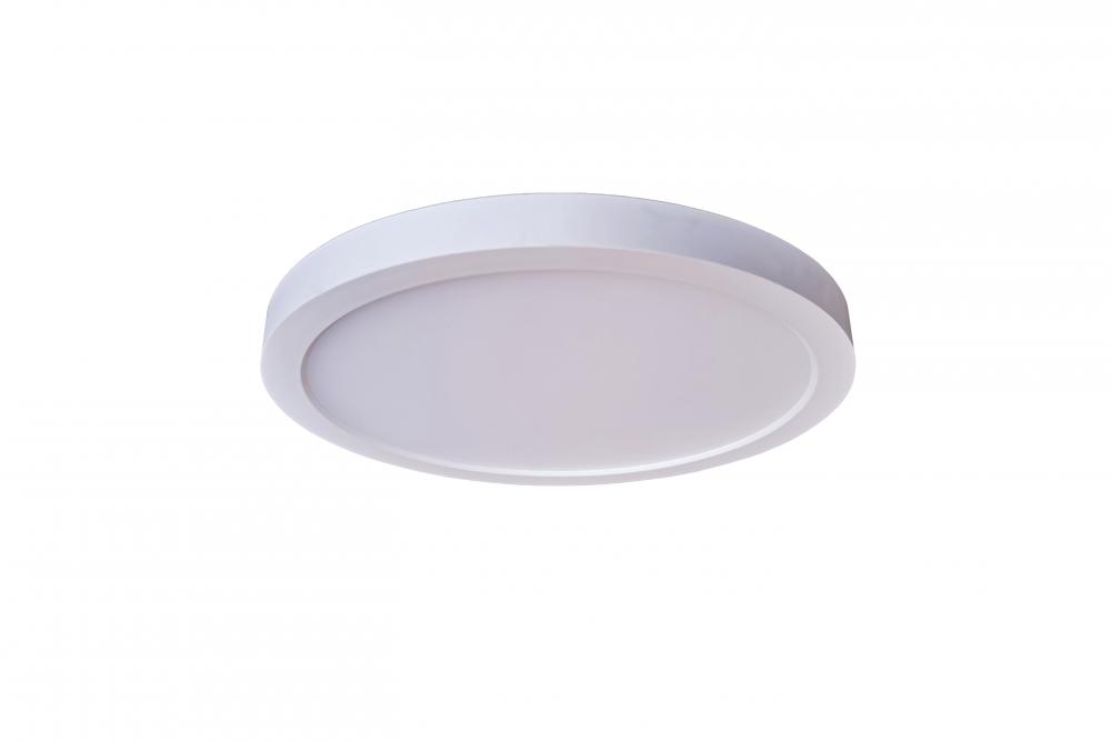 9&#34; Slim Line LED Flushmount in White