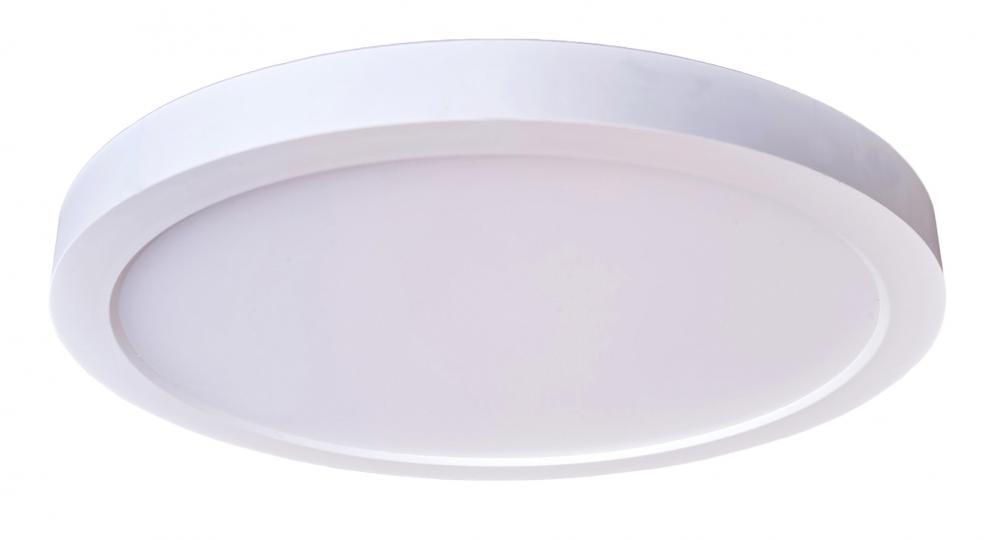 5.5&#34; Slim Line LED Flushmount in White