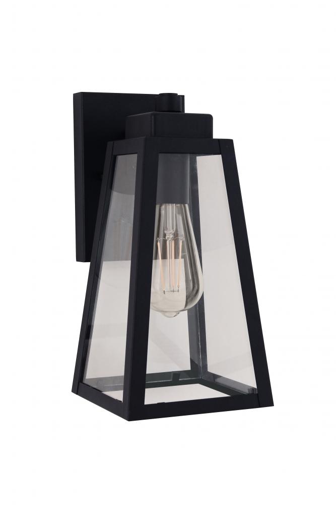 Sorano 1 Light 11.63&#34; Outdoor Lantern in Textured Black