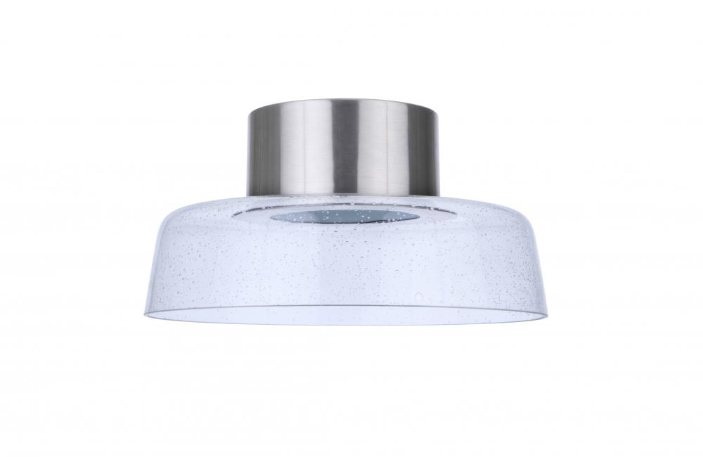 Centric 13.75&#34; LED Flushmount in Brushed Polished Nickel