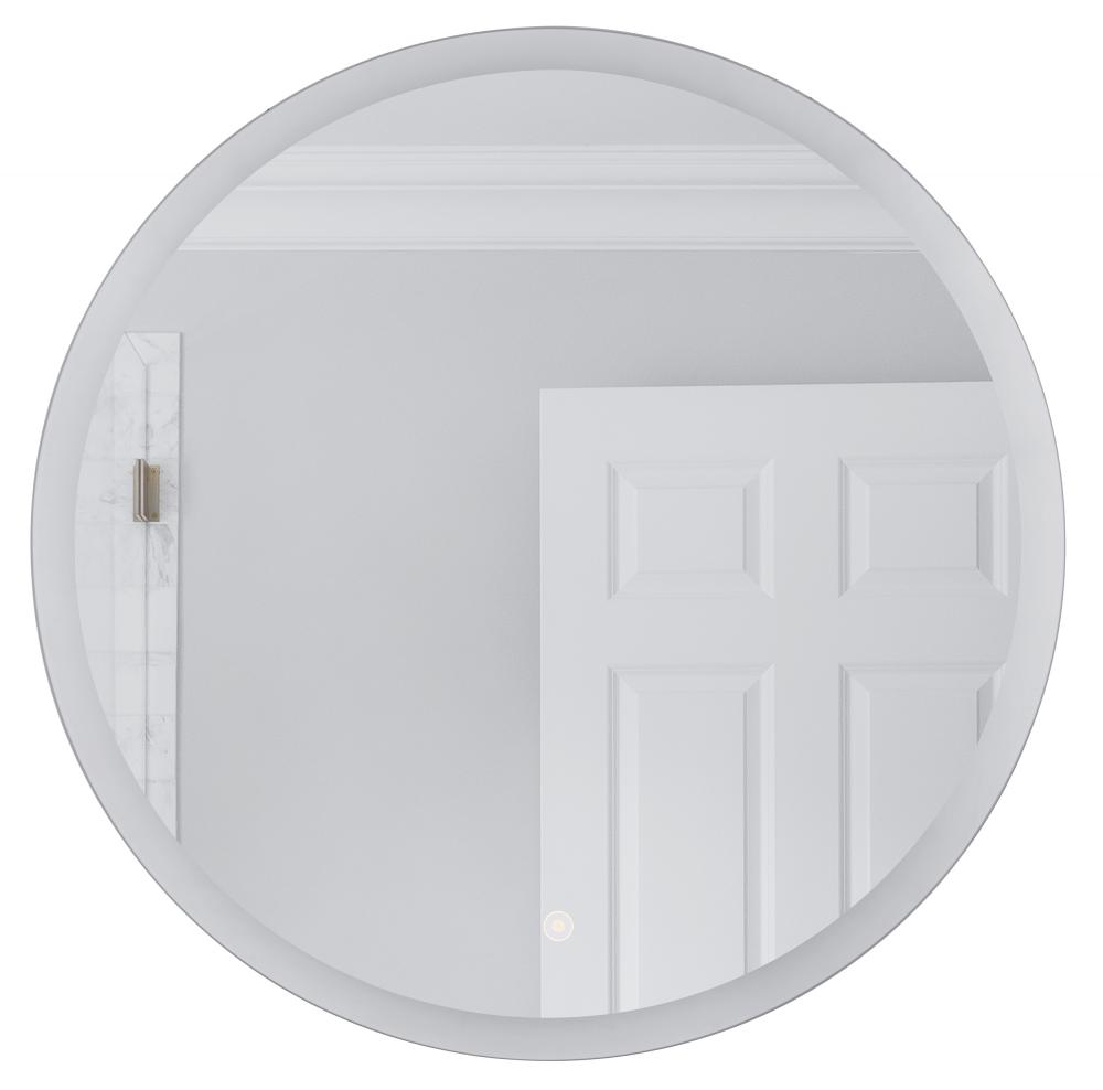 28&#34; Round LED Mirror, Defogger & Dimmer, 3000K/4000K/5000K