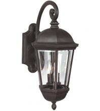 Craftmade Z3024-OBO - Britannia 3 Light Large Outdoor Wall Lantern in Oiled Bronze Outdoor