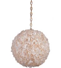 Craftmade 48493-GLD - Roxx 4 Light X-Large Pendant in Gilded w/Quartz Crystals