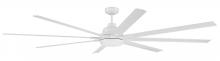 Craftmade RSH84W8 - 84" Rush in White w/ White Blades