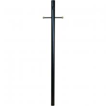 Craftmade Z8792-TB - 8' Black Outdoor Lighting - w/ Photocell / Cross Bar